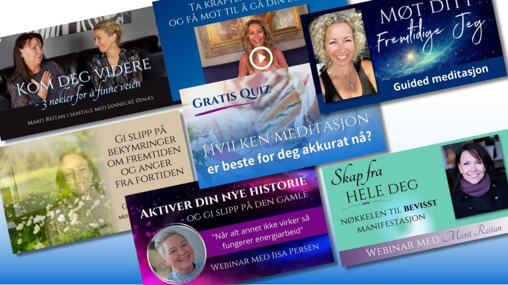 Gratis klasser og meditasjoner