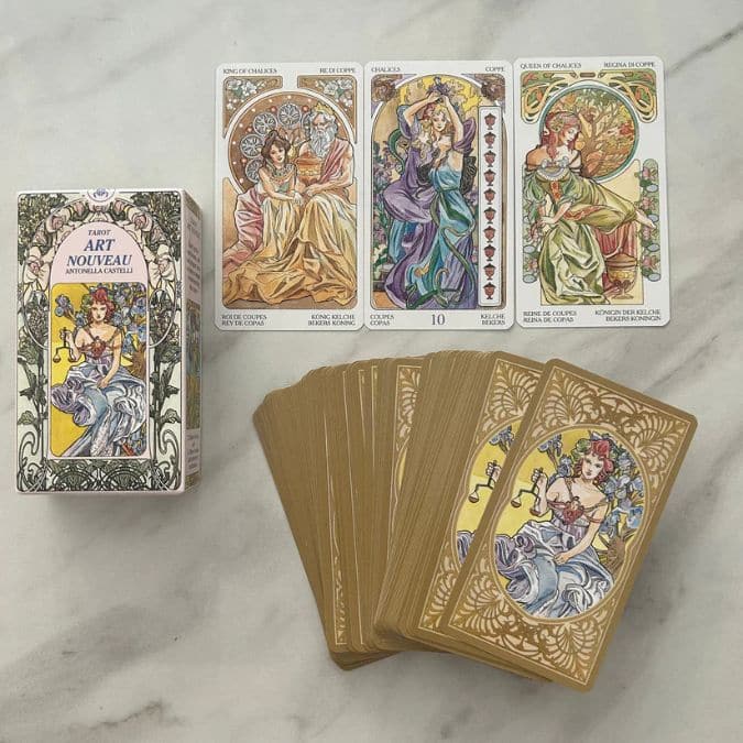 Tarot art nouveau